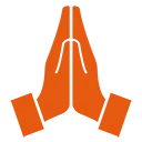 Folded Hand Icon